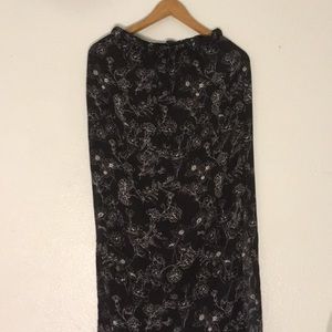 Forever 21 Long Skirt with Side Slits